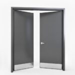 6’0” x 7’0” HM, Double Hollow Metal Doors – Commercial Steel Doors (Two Doors 3’0” x 7’0”)