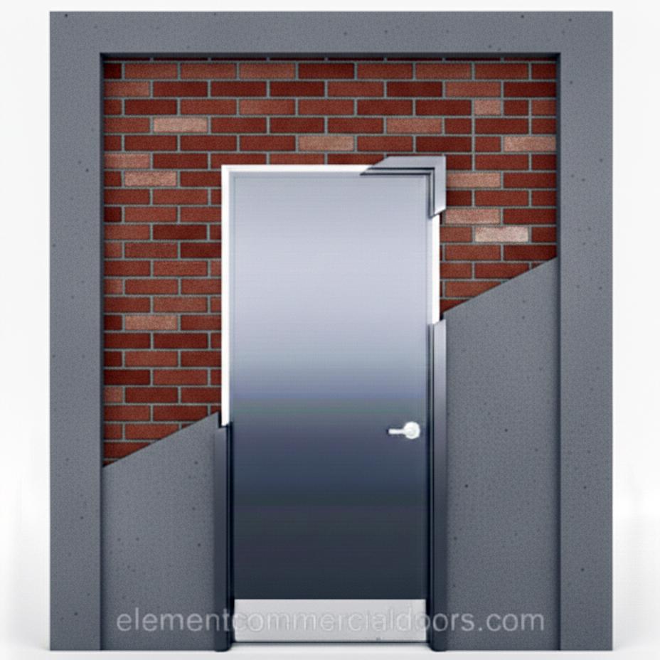 90 Minute Fire Rated 3’0” x 6’8” HM Hollow Metal Door (36” x 80”) - Image 6