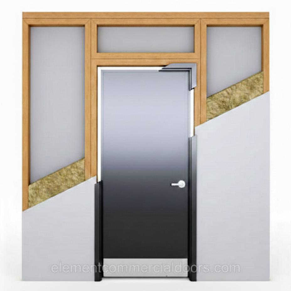 90 Minute Fire Rated 3’0” x 6’8” HM Hollow Metal Door (36” x 80”) - Image 7