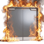 90-Minute Fire-Rated Hollow Metal Double Doors – 6’0” x 6’8”