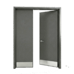 5’0” x 6’8” HM Double Uneven Hollow Metal Doors – (Two Doors: One 3’0” x 6’8” and One 2’0” x 6’8”)