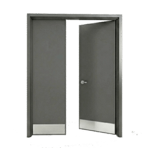 5’0” x 6’8” HM Double Uneven Hollow Metal Doors – (Two Doors: One 3’0” x 6’8” and One 2’0” x 6’8”)